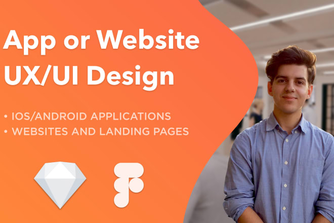 I will design the best ux ui for your app or website