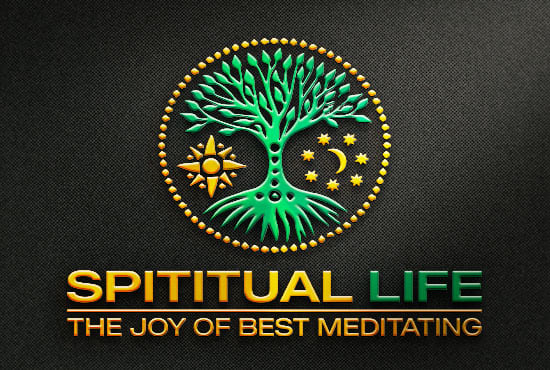 I will design the logo of spiritual meditation