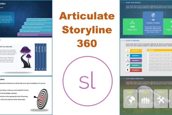I will design the responsive elearning course in articulate storyline