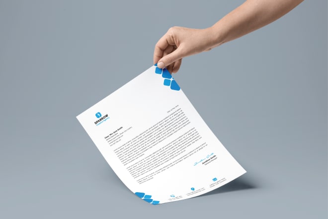 I will design unique letterhead in editable format within 4hrs