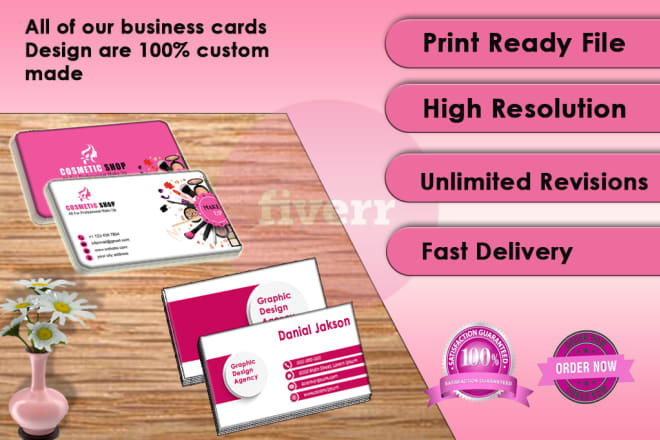 I will design visiting card or business cards