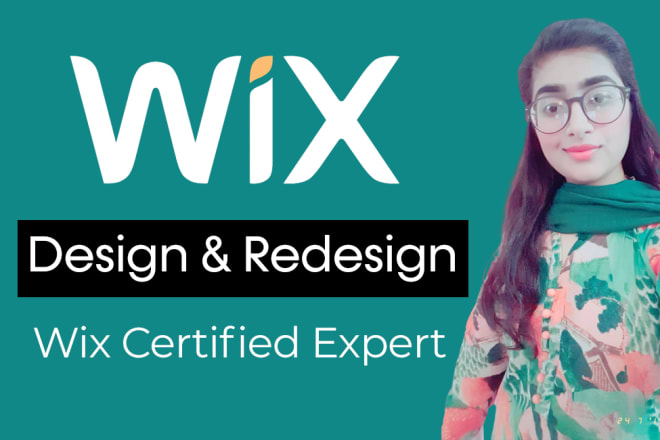 I will design wix or redesign a wix website design or wix online store