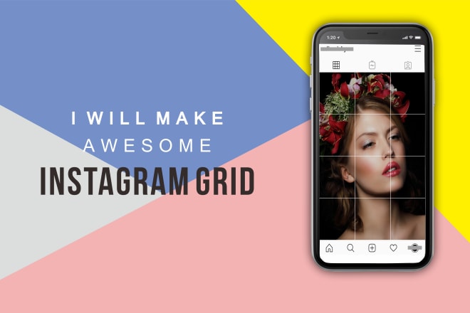 I will design you an awesome instaram grid