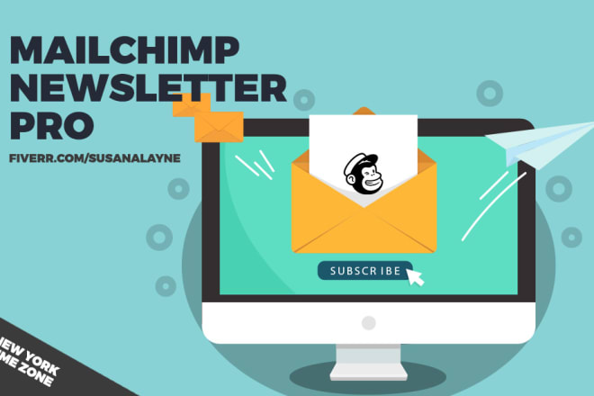 I will design your mailchimp newsletter campaign