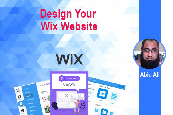 I will design your wix website