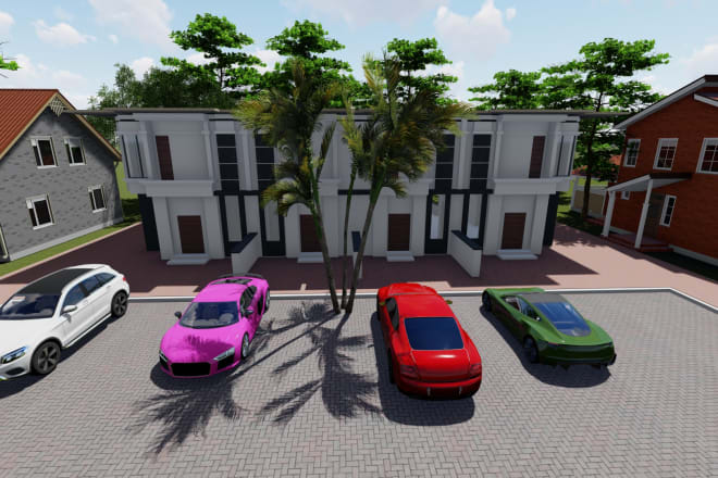 I will design,model,render 3d house professionally