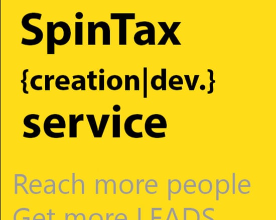 I will develop a high quality nested spintax from your base message