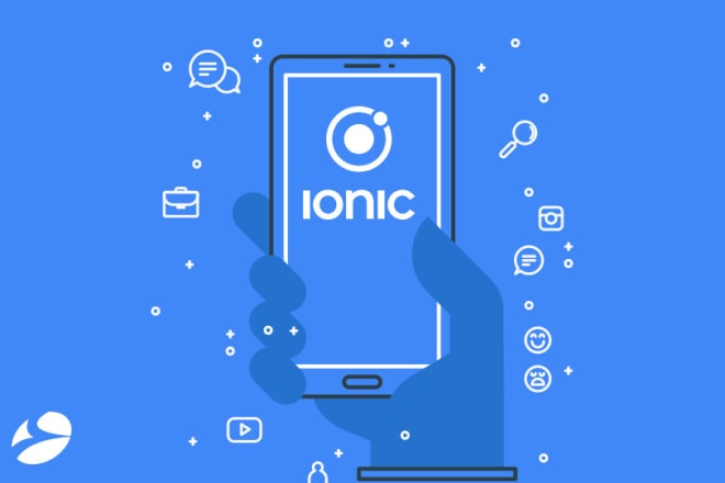 I will develop an app using ionic, react native, vue, flutter