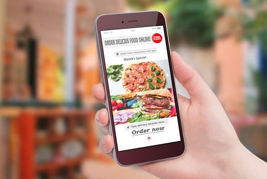 I will develop any delivery app, food delivery app, food ordering