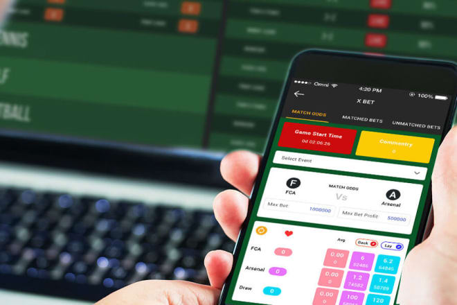 I will develop crypto sport betting site, sport betting app