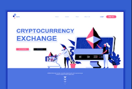 I will develop exchange website, cryptocurrency wallet app and app