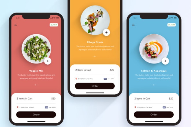 I will develop food delivery app, resturant delivery app