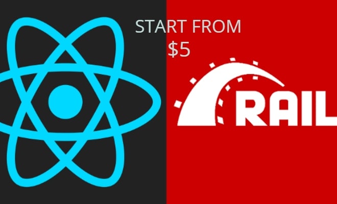 I will develop full stack ruby on rails and reactjs website