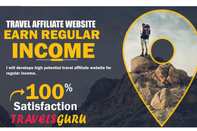 I will develop fully automated travel affiliate website for earning