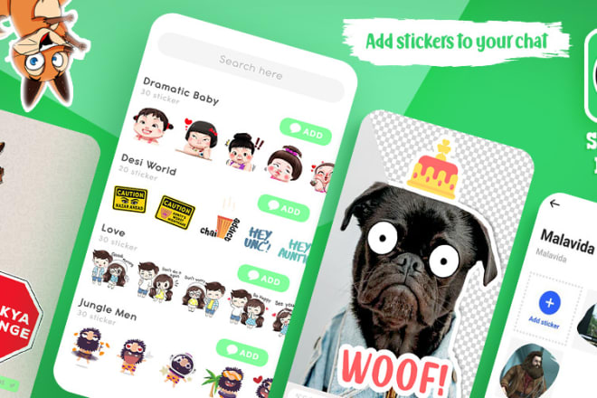 I will develop sticker maker android app with code