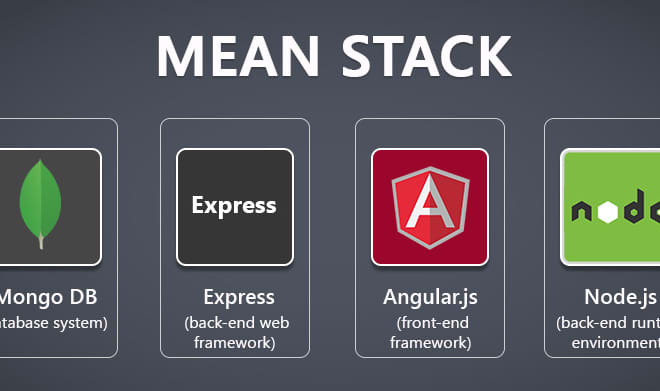 I will develop web app on mean,angular,node