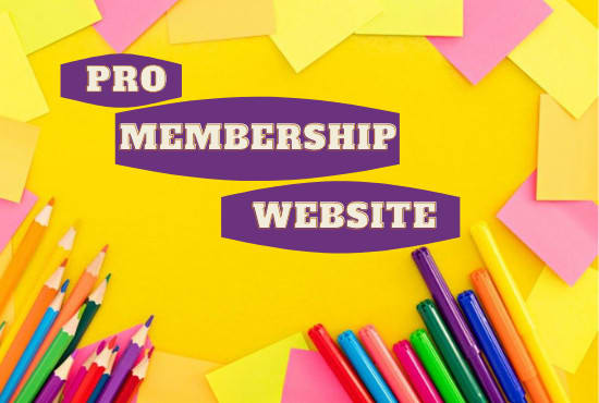 I will develop wordpress membership website and setup payment method