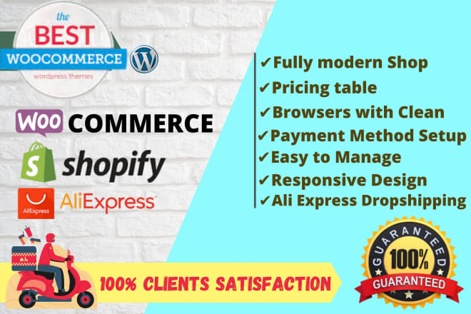 I will develop wordpress multi vendor or ecommerce or marketplace website