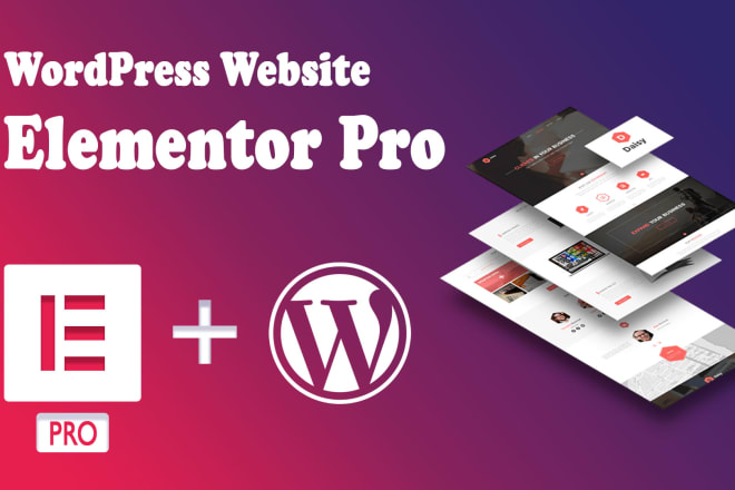 I will develop wordpress website with unlimited feature by elementor pro