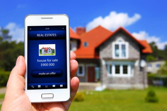 I will develop your real estate app and real estate website