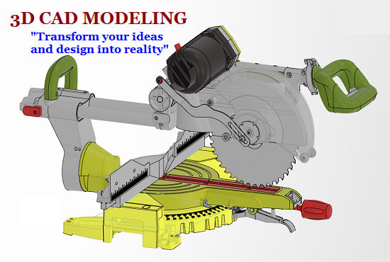 I will do 3d cad modeling and photorealistic rendering using solidworks