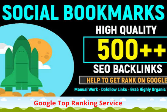 I will do 500 social bookmarking high da PR backlinks SEO ranking