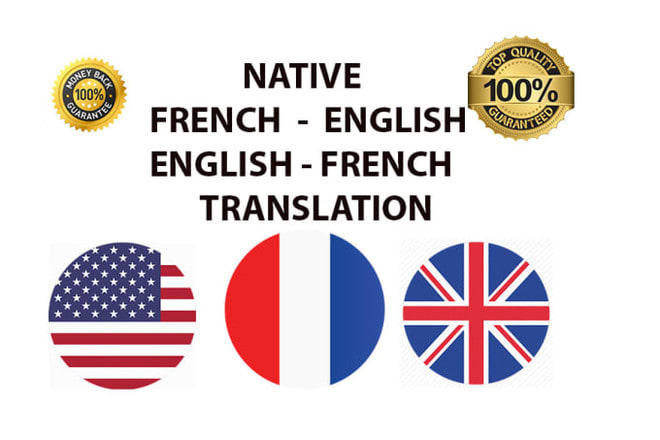 I will do a flawless french english spanish translation