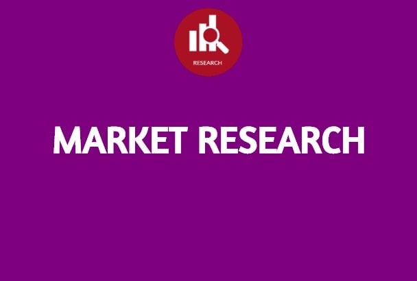 I will do a market research for business plan or marketing strategy
