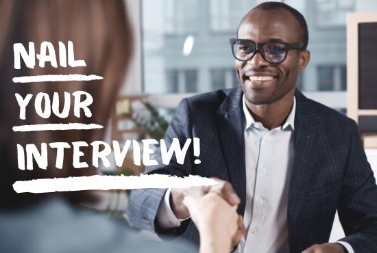 I will do a mock job interview with you and give you a feedback