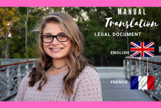 I will do a perfect french english translation of legal contract