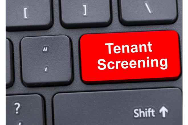 I will do a tenant history search and background