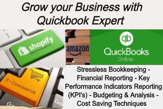 I will do a2x quickbooks bookkeeping for amazon fba online store