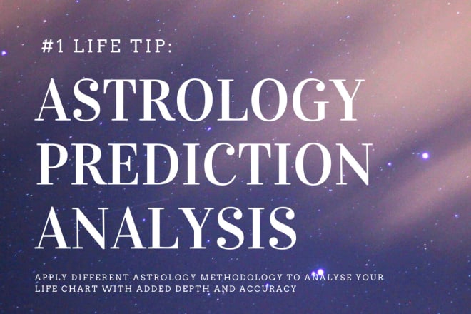 I will do accurate astrology analysis from the best