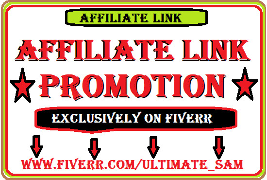 I will do affiliate link marketing,redbubble,clickbank,amazon affiliate,digistore,USA