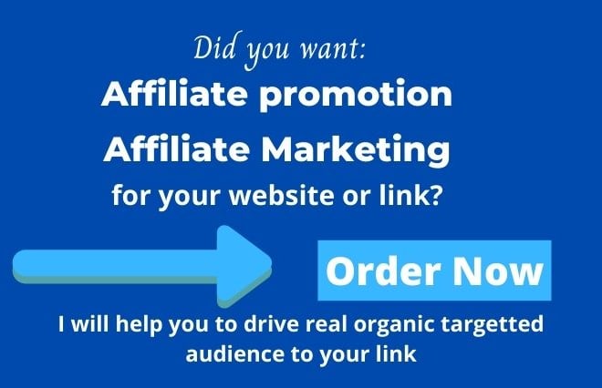 I will do affiliate link promotion,click bank affiliate promotion,affiliate sign up