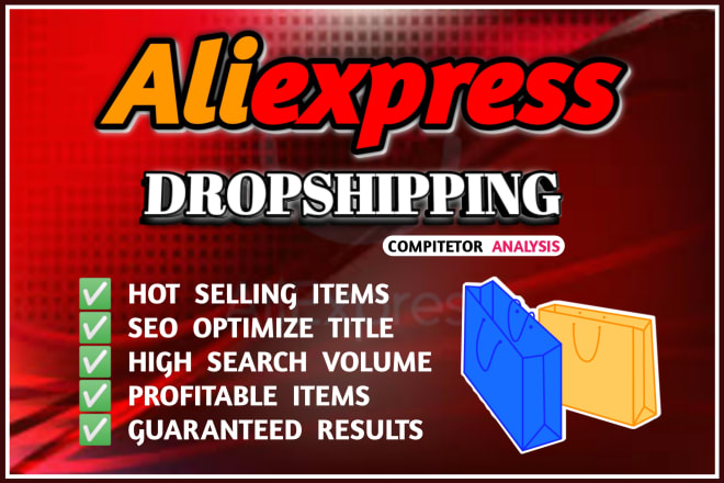 I will do aliexpress to ebay dropshipping product listings