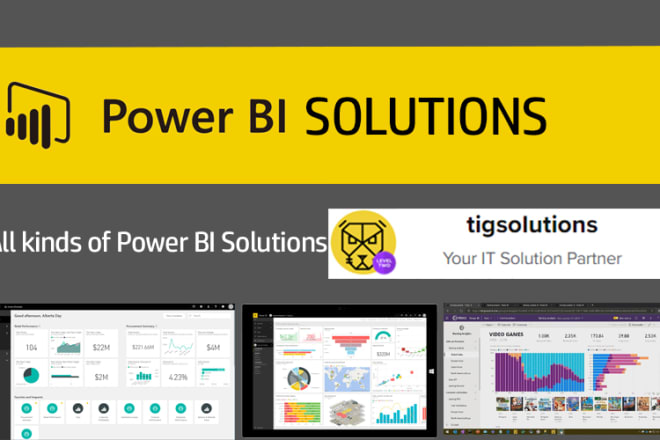 I will do all kind of power bi services