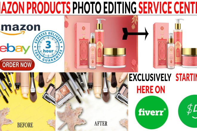 I will do amazon product picture for listing, editing, retouch, background remove