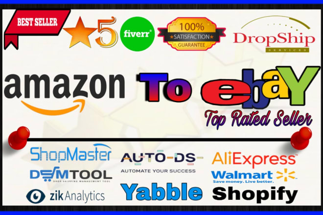 I will do amazon to ebay product listing via any tool