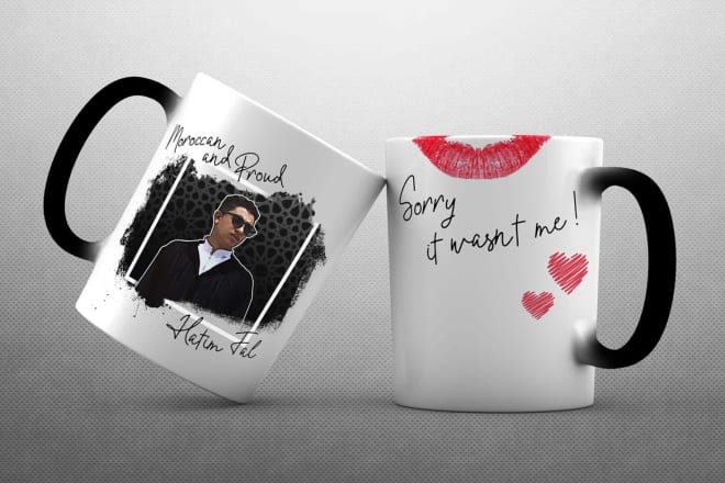I will do an awesome custom coffee mug designs for your store