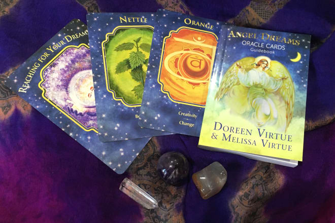 I will do an intuitive reading with angel dreams cards within 24 hours