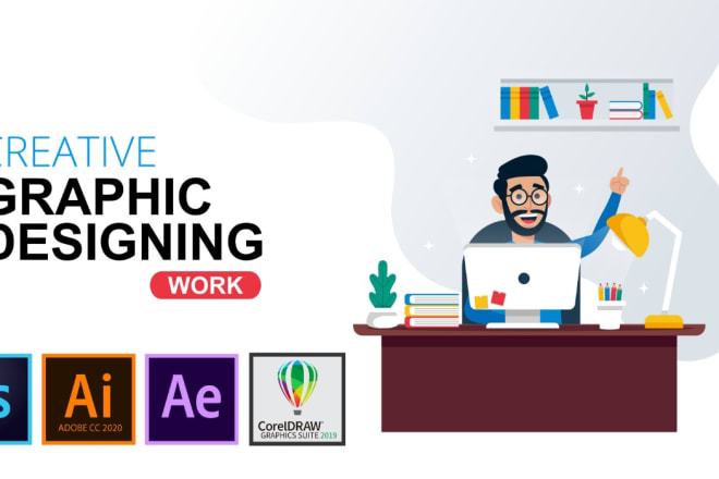 I will do anything graphic design, photoshop, and redesign images