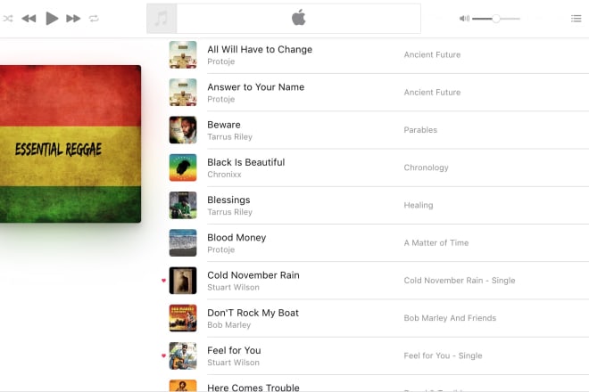 I will do apple music promotion on popular reggae playlist