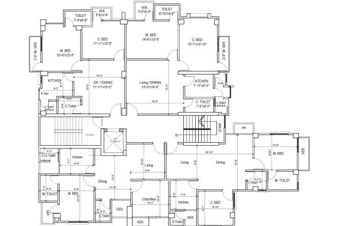 I will do architectural plan and 3d model for any kind of building or duplex project