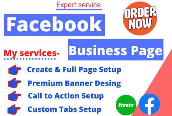 I will do attractive facebook page set up and optimize