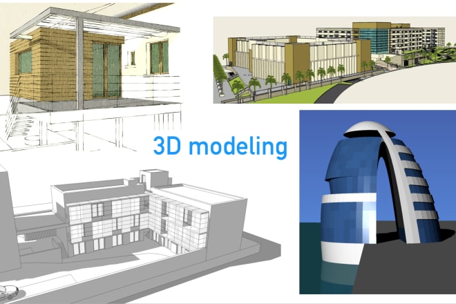 I will do autocad architectural design and sketchup 3d modeling