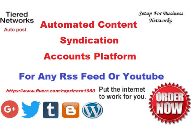 I will do automate your rss feed posts for social and blog accounts