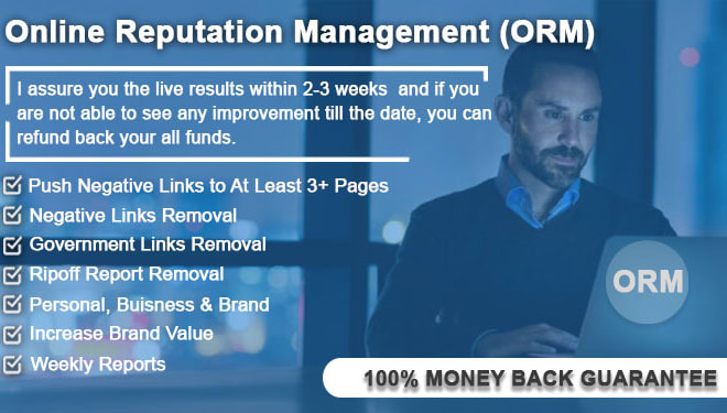 I will do awesome online reputation management ORM for your brand