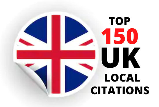 I will do best 150 UK local citations and directory submission for local seo