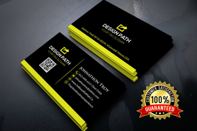 I will do business card design professional business card